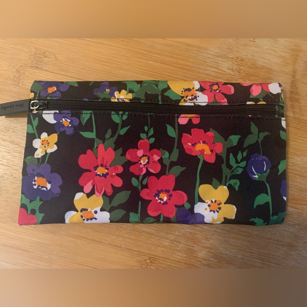Vera Bradley Floral Zippered Pouch